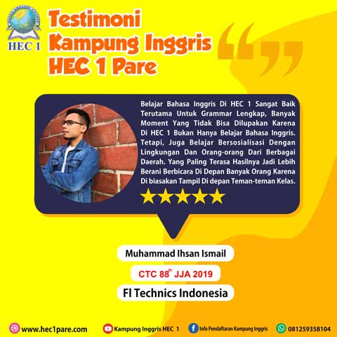 Muhammad Ihsan Ismail - CTC 88 JJA 2019 - FI Technics Indonesia 