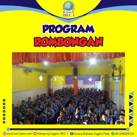 Paket Rombongan Bahasa Inggris
