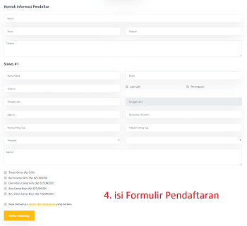 Formulir Pendaftaran
